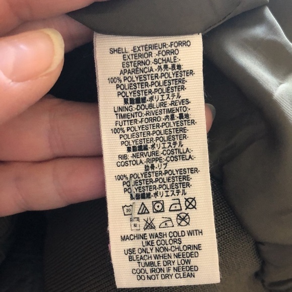 Free People Bomber Flight Jacket Olive Green Pockets Lightweight Size XS Coat - Picture 15 of 16